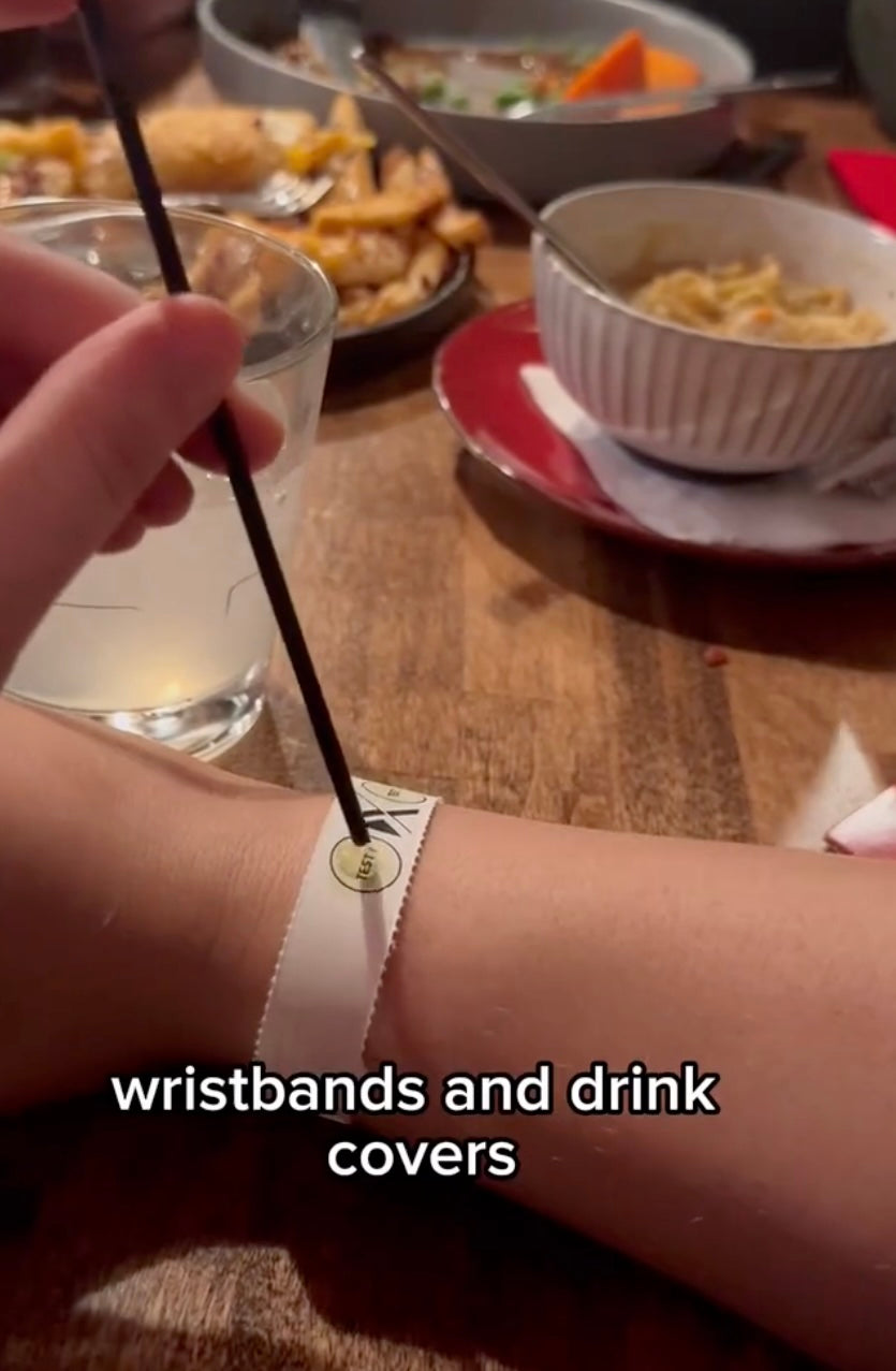 Drinkcheck Wristband - 2 test fields